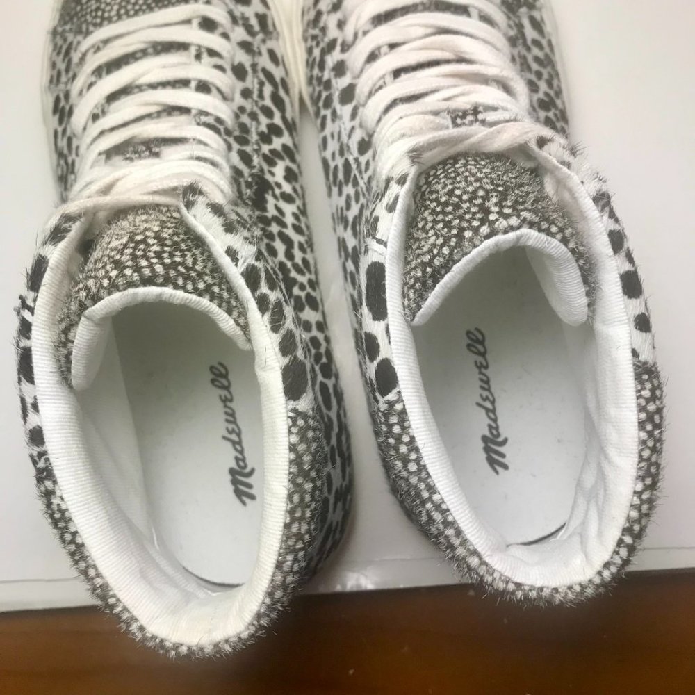 Madewell  Hi-Top Women's Sneaker, Size 7 - Picture 7 of 8